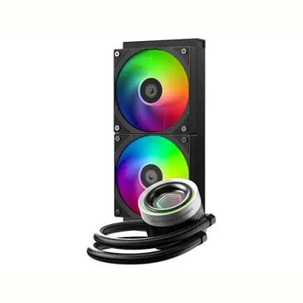 Система водяного охлаждения ID-Cooling FX240 INF, Intel: 1851/1700/1200/1151/1150/1155/1156, AMD: АМ5/АМ4, 276х120х27 мм, 3-pin ARGB/4-pin PWM