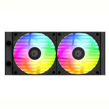 Система водяного охлаждения ID-Cooling FX240 INF, Intel: 1851/1700/1200/1151/1150/1155/1156, AMD: АМ5/АМ4, 276х120х27 мм, 3-pin ARGB/4-pin PWM