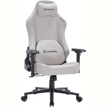 Крісло для геймерів GamePro FGC750LG Light Gray