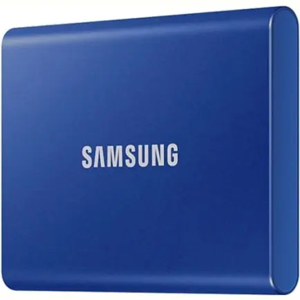 Накопичувач зовнішній SSD 2.5" USB 1.0TB Samsung T7 Indigo Blue (MU-PC1T0H/WW)