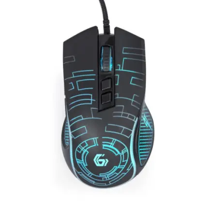 Мышь Gembird MUSG-RGB-01 Black