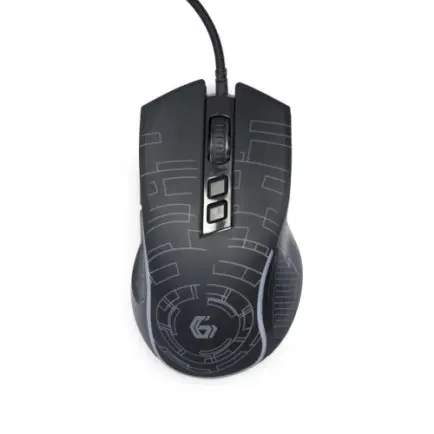 Мышь Gembird MUSG-RGB-01 Black