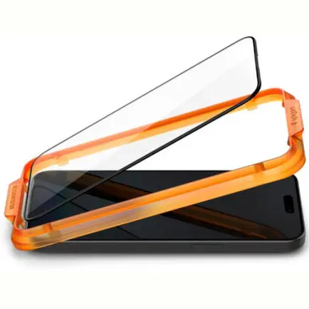 Захисне скло Spigen Glas.tR AlignMaster FC для Apple iPhone 15, Black, 2шт (AGL06906)