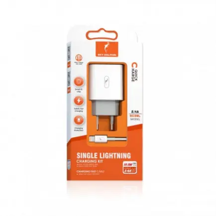Сетевое зарядное устройство SkyDolphin SC38T (1USBx2.4A)