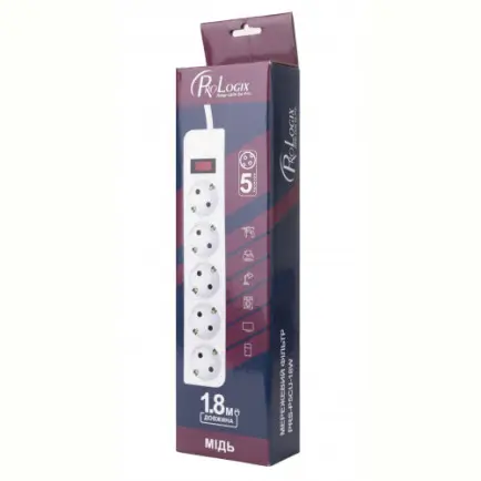 Фільтр живлення ProLogix (PRS-P5CU-18W)