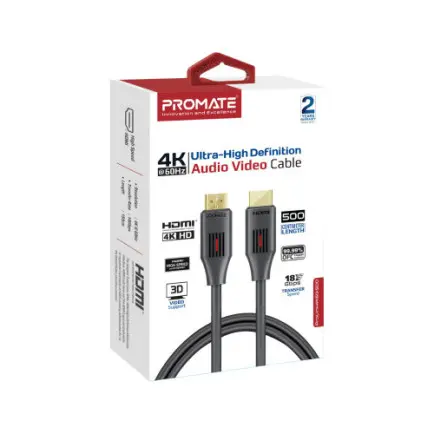 Кабель Promate HDMI - HDMI V 2.0 (M/M)