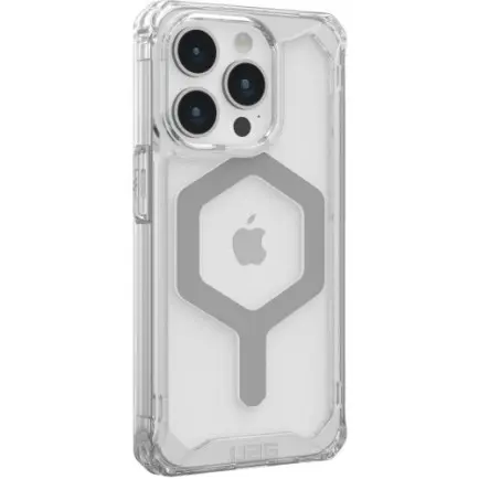 Чeхол-накладка Urban Armor Gear Plyo Magsafe для Apple iPhone 15 Pro Ice/Silver (114286114333)