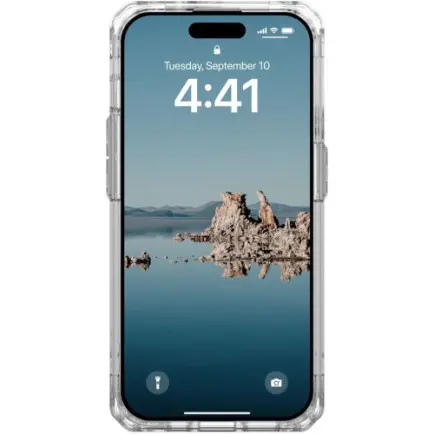 Чeхол-накладка Urban Armor Gear Plyo Magsafe для Apple iPhone 15 Pro Ice/Silver (114286114333)