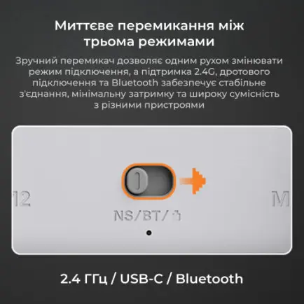 Геймпад Ajazz GP100S RGB White