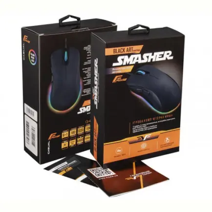 Мышь Frime Smasher Black USB (FMC2020)
