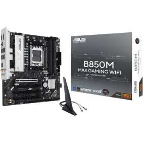 Материнська плата Asus B850M Max Gaming WiFi Socket AM5
