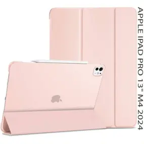 Чeхол-книжка BeCover Tri Fold Hard для Apple iPad Pro 13" M4 2024 Pink (711732)