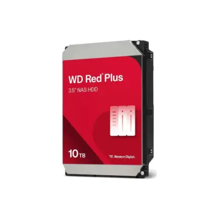 Накопичувач HDD SATA 10.0TB WD Red Plus 7200rpm 512MB (WD100EFGX)