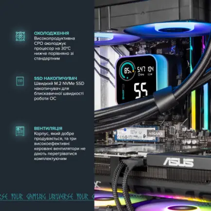 Персональный компьютер ASGARD (A78X3D.32.S10.57.5813)