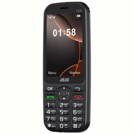 Мобильный телефон 2E E350 Black (694743656879)