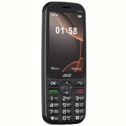 Мобильный телефон 2E E350 Black (694743656879)