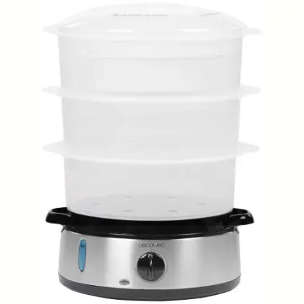 Пароварка Cecotec Vapovita 3000 Inox CCTC-04109 (8435484041096)