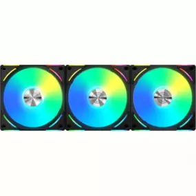 Вентилятор Lian Li Uni Fan AL V2, 120mm, Triple, Black (G99.12ALV23B.00)
