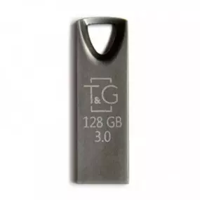 Флеш-накопичувач USB3.0 128GB T&G 117 Metal Series Black (TG117BK-128G3)