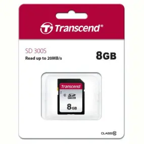 Карта памяти SDHC 8GB Class 10 Transcend 300S (TS8GSDC300S)