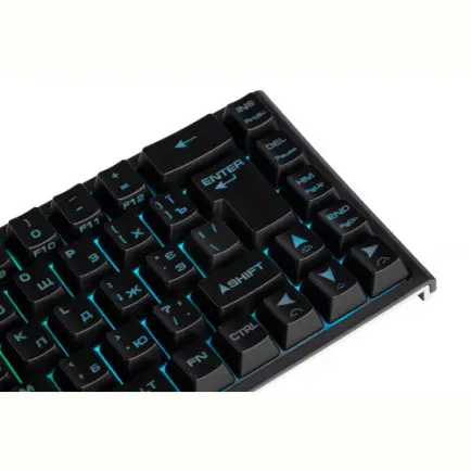 Клавиатура 2E Gaming KG350UBK RGB Ukr Black (2E-KG350UBK)