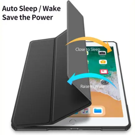 Чохол-книжка Dux Ducis Toby Smart Cover для Apple iPad 9.7 2017/2018 Black (6934913048702)