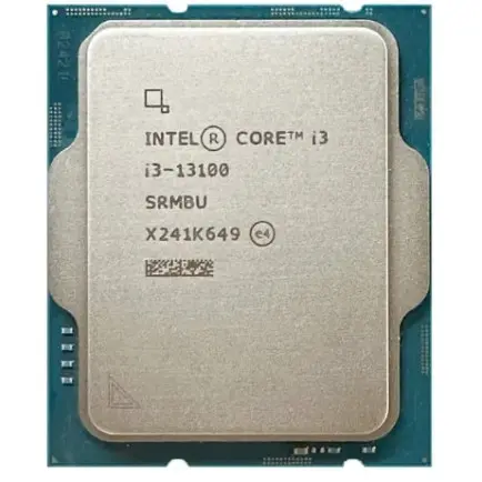 Процессор Intel Core i3 13100 3.4GHz (12MB, Raptor Lake, 60W, S1700)