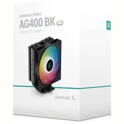 Кулер процессорный DeepCool AG400 BK ARGB (R-AG400-BKANMC-G-2)