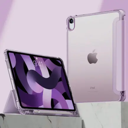 Чохол BeCover TPU Edge з кріпленням Apple Pencil для Apple iPad Air 11" M2 2024 Purple (711437)