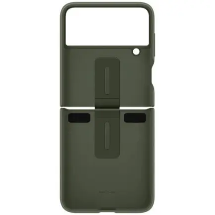 Чохол-накладка Samsung Silicone Cover with Ring для Samsung Galaxy Flip 4 SM-F721 Khaki (EF-PF721TGEGUA)