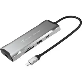 Док-станция J5create USB-C 7-в-1 (JCD393-N)