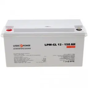 Аккумуляторная батарея LogicPower 12V 150AH (LPM-GL 12 - 150 AH)