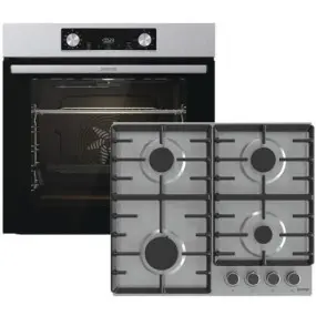 Вбудований комплект Варильна поверхня Gorenje G642ABX + Духова шафа Gorenje BO6735E02X
