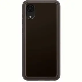 Чехол-накладка Samsung Soft Clear Cover для Samsung Galaxy A03 Core SM-A032 Black (EF-QA032TBEGRU)