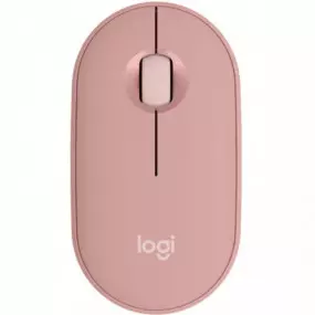 Мышь беспроводная Logitech Pebble Mouse 2 M350s Rose (910-007014)