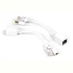 PoE адаптер Gembird PP12-POE-0.15M-W
