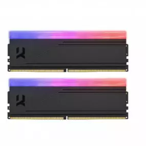 Модуль памяти DDR5 2x32GB/5600 Goodram IRDM RGB Black (IRG-56D5L30/64GDC)