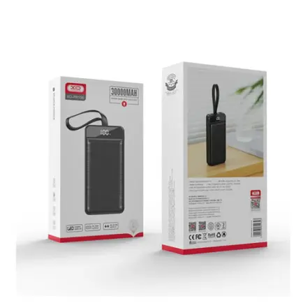 Универсальная мобильная батарея XO-PR156-30000mAh Black (XO-PR156)