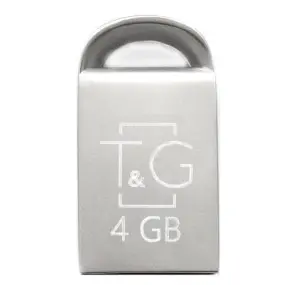 Флеш-накопитель USB 4GB T&G 107 Metal Series Silver (TG107-4G)