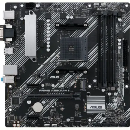 Материнская плата Asus Prime A520M-A II/CSM Socket AM4