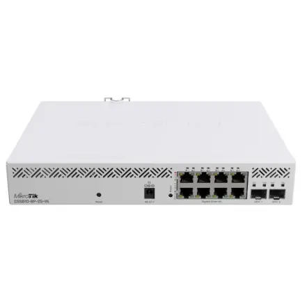 Коммутатор MikroTik CSS610-8P-2S+IN (8xGE PoE, 2xSFP+, max PoE 140W, SwOS)