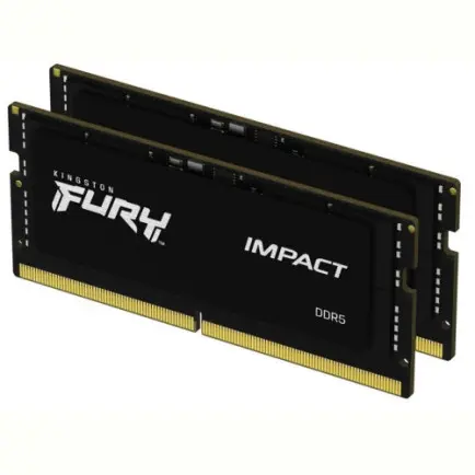 Модуль пам`ятi SO-DIMM DDR5 2x8GB/4800 Kingston Fury Impact (KF548S38IBK2-16)
