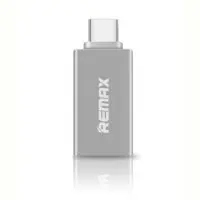 Адаптер Remax Glance USB-USB Type-C RA-OTG1 Silver (2000700004672)