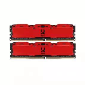 Модуль памяти DDR4 2x8GB/3200 Goodram IRDM X Red (IR-XR3200D464L16SA/16GDC)