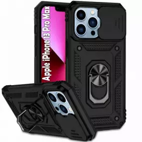 Чeхол-накладка BeCover Military для Apple iPhone 13 Pro Max Black (707105)