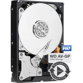Накопичувач HDD SATA 2.0TB WD Caviar AV-GP 64MB (WD20EURX)