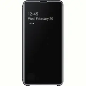 Чехол-книжка Samsung Clear View Cover для Samsung Galaxy S10e SM-G970 Black (EF-ZG970CBEGRU)