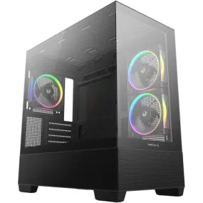 Корпус DeepCool CG380 3F Black (R-CG380-BKAGM3-G)