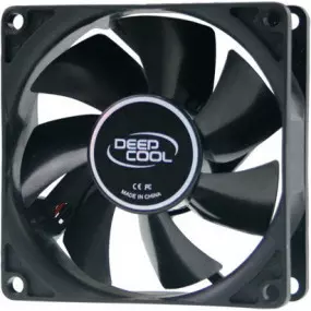 Вентилятор DeepCool XFAN 80, 80х80х25мм, Molex, чорний