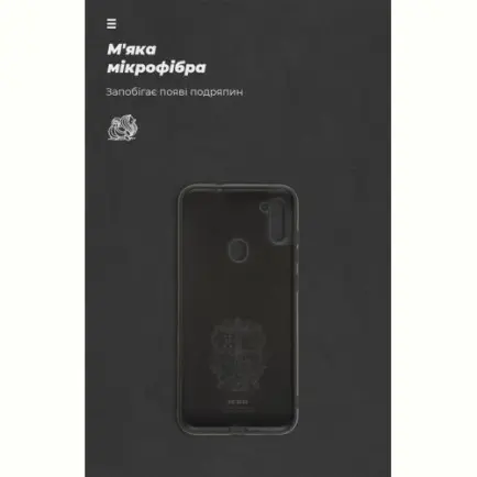 Чехол-накладка Armorstandart Icon для Samsung Galaxy A11 SM-A115/M11 SM-M115 Camera cover Black (ARM67489)